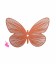 Farfalla 36x25 mm Arancio Corallo