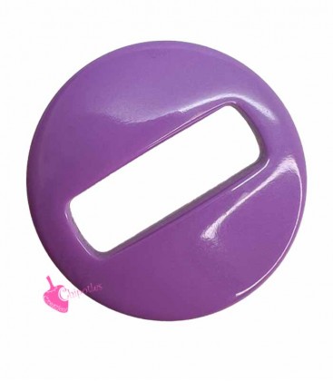 Maglia Tonda Resina 50 mm (foro rettangolare 36x12 mm) Violetto