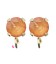 Base Orecchini a Perno con Chaton SW Mango Ignite SS39 8 mm colore Acciaio