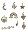 Rhinestone & Cubic Zirconia Pendants